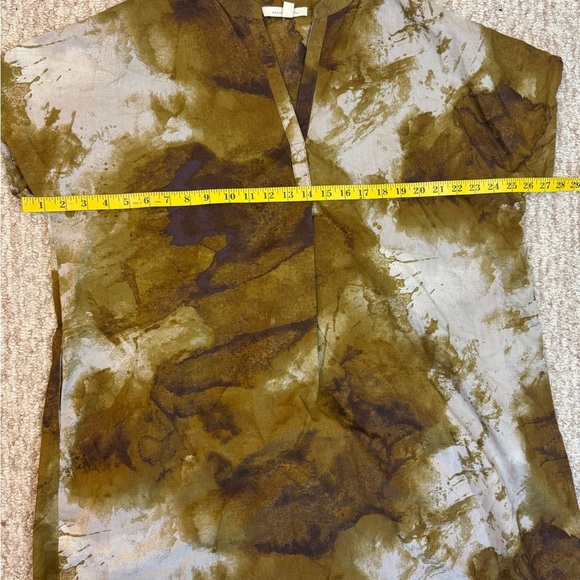 Grade & Gather Blue Gray Splatter Mini Dress S/M - Picture 9 of 16